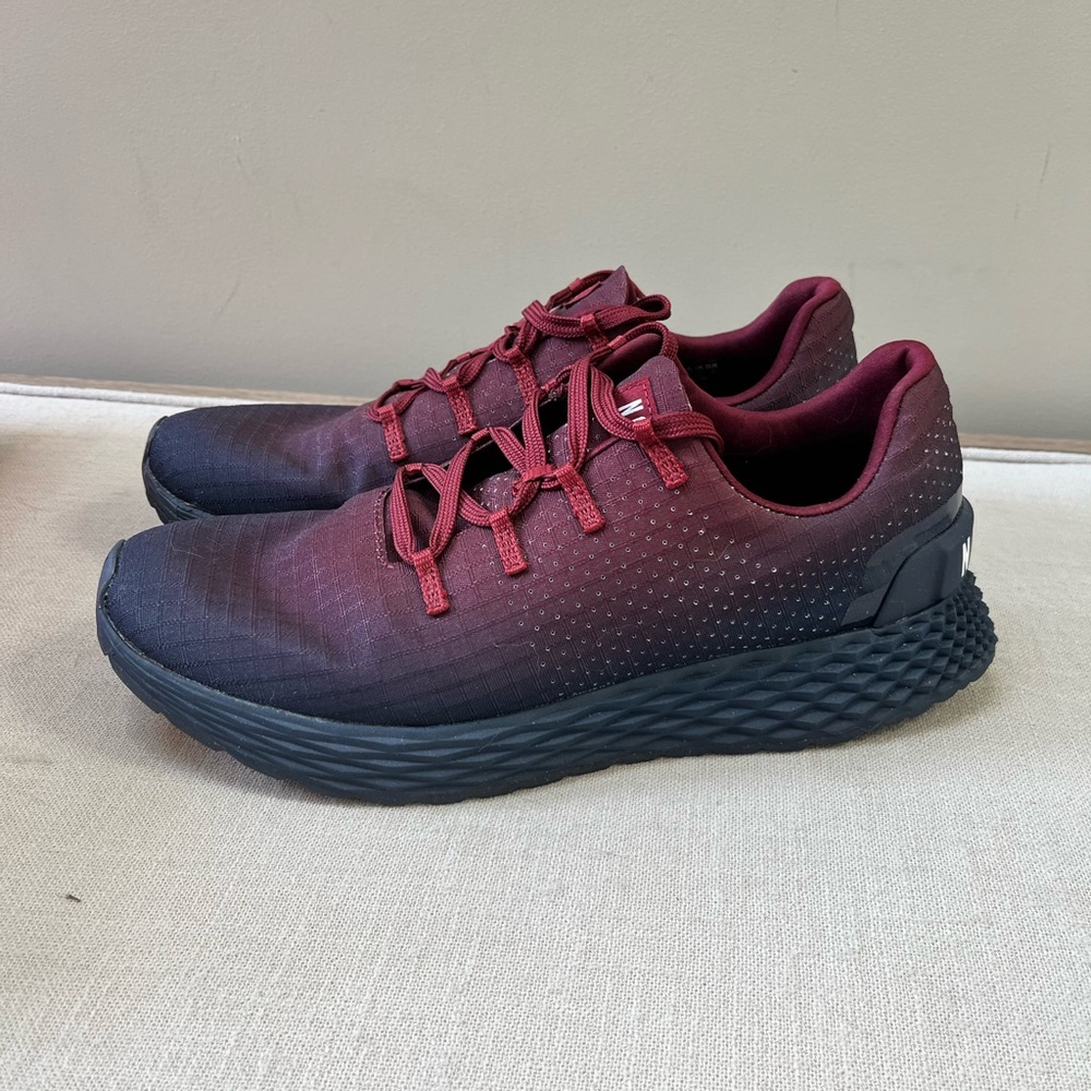 NOBULL Red and Navy Sneakers - Picture 2 of 4
